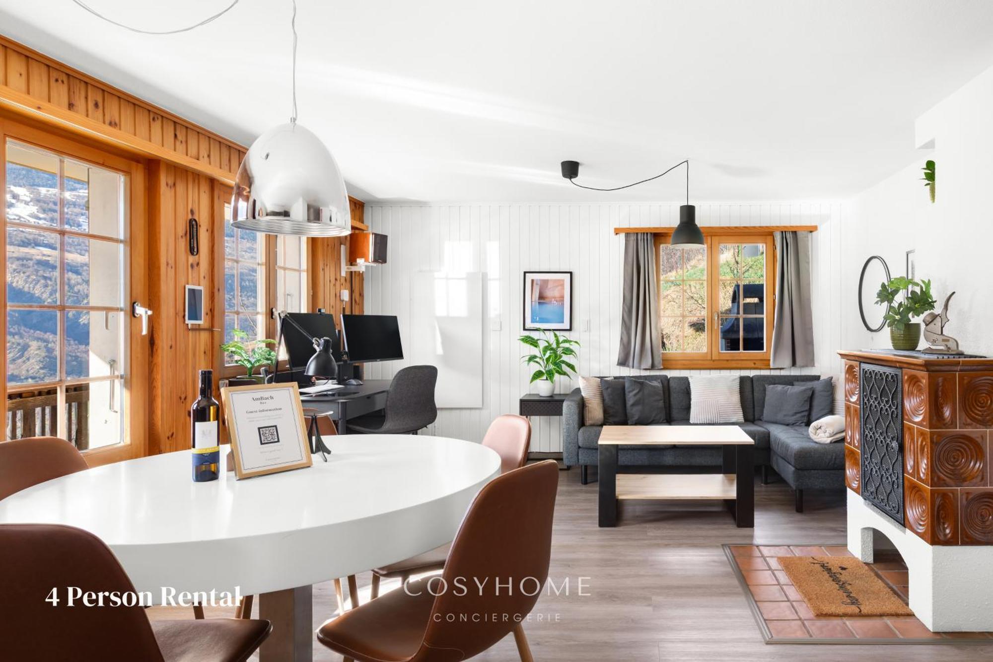 Apartmán Ambach L Vue Exceptionnelle L Sauna Raron