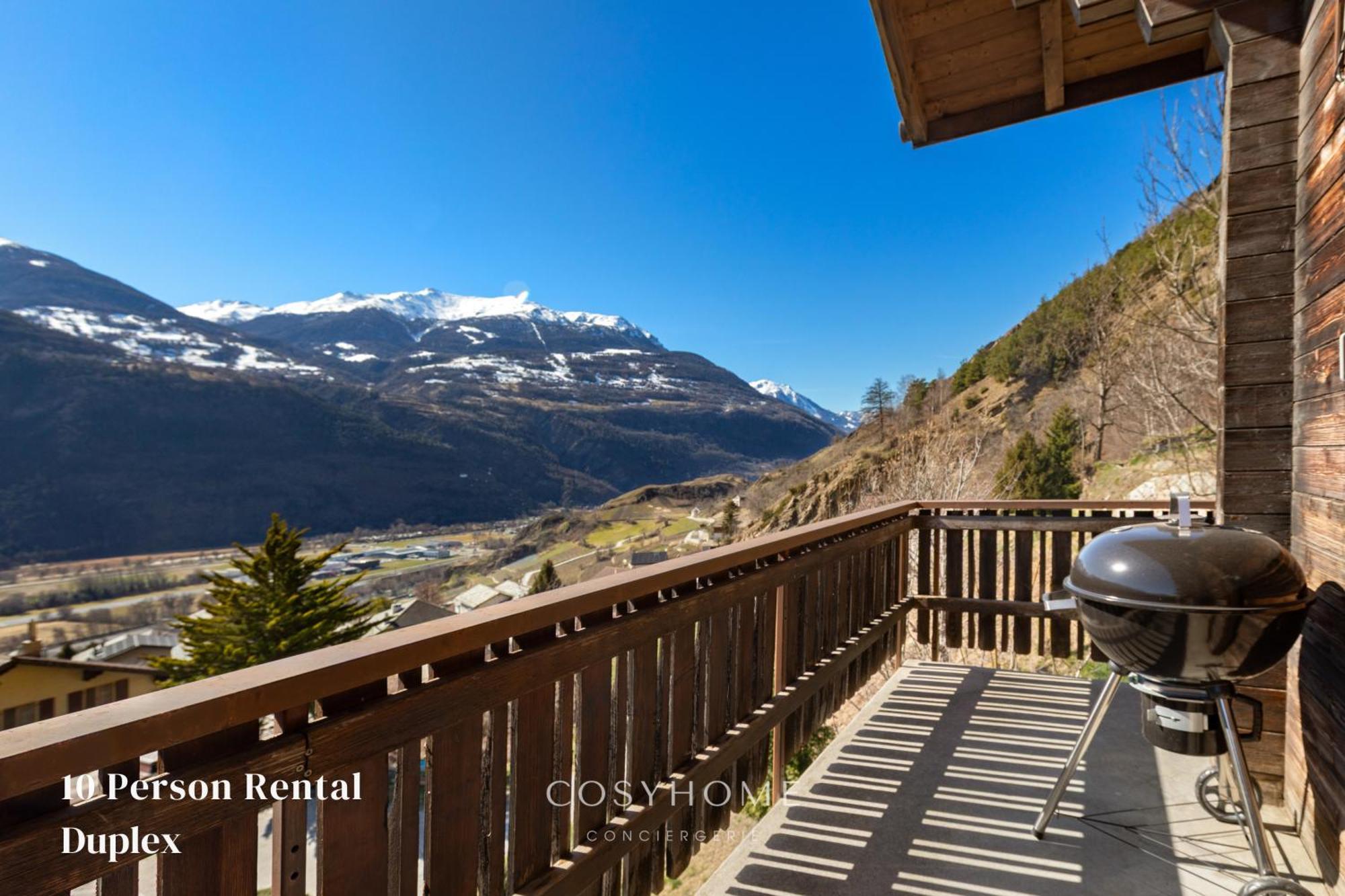 Appartement Ambach L Vue Exceptionnelle L Sauna Raron